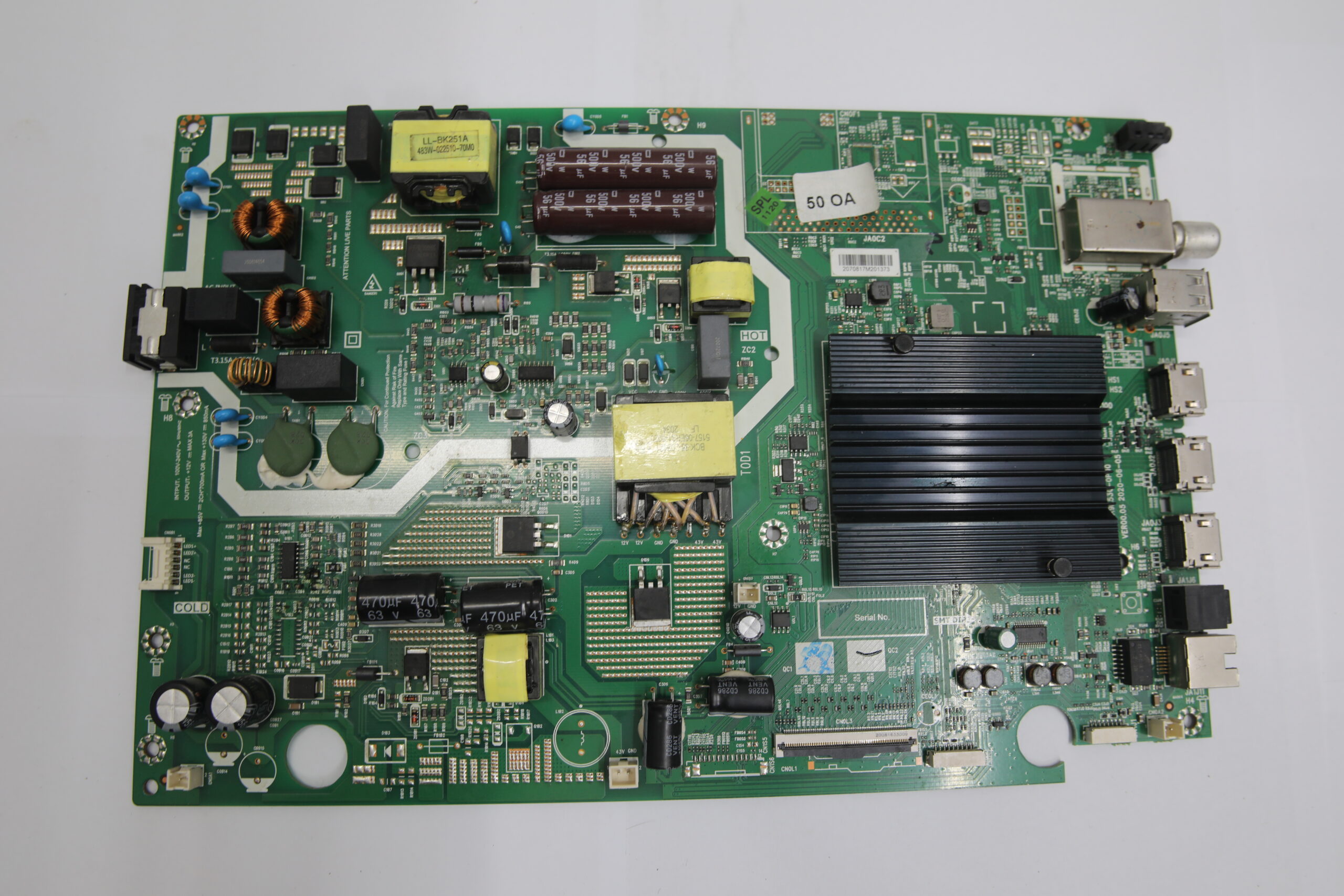 Thomson 50 inch LED TV MotherBoard for Model 50OATHPRO1212