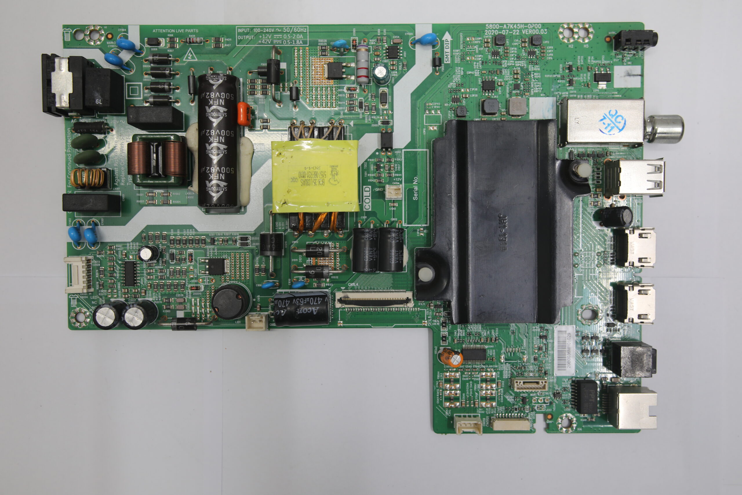 Motorola 40 inch LED TV Motherboard for Model 40FAUNDMQ