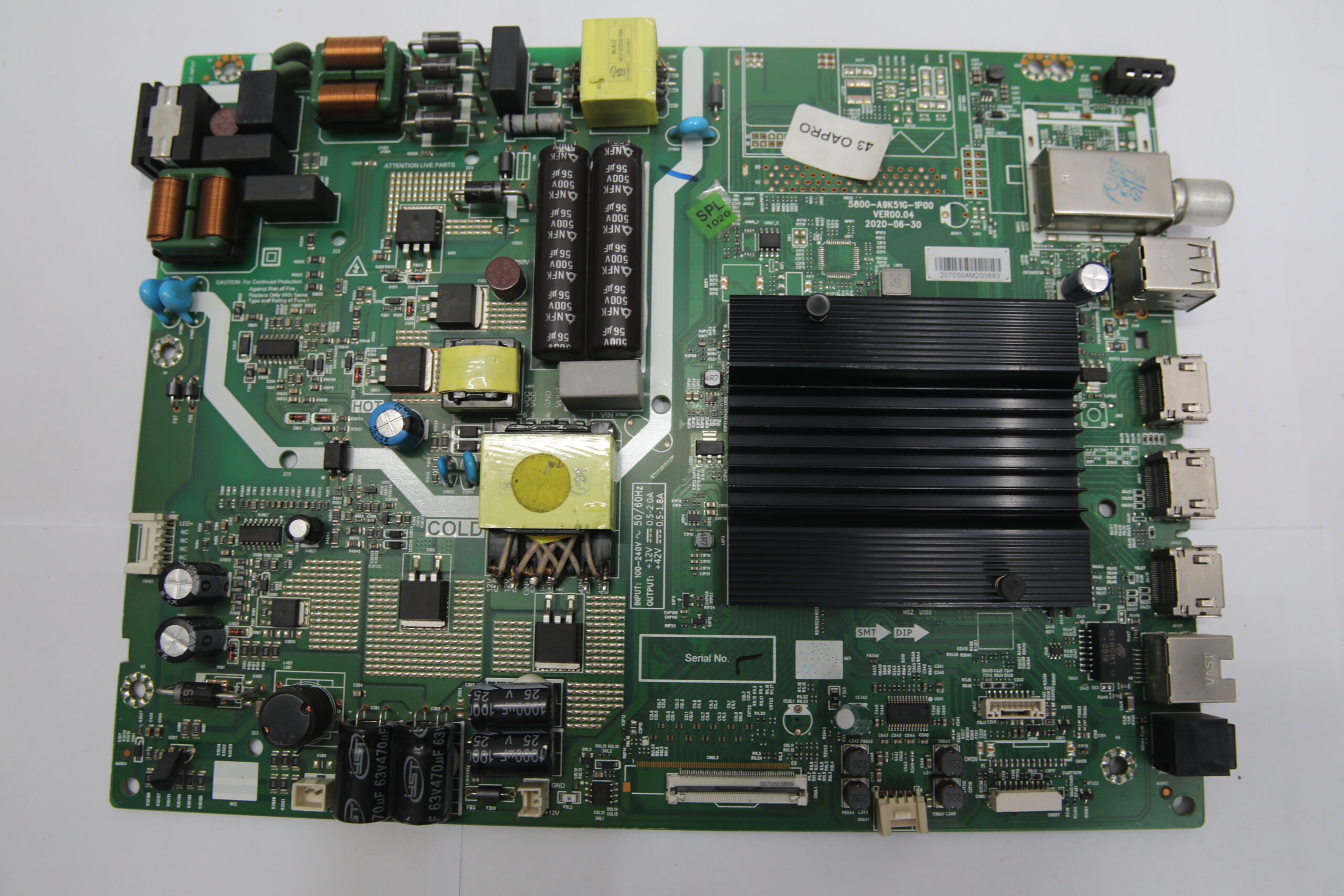Thomson 43 inch LED TV Motherboard for Model 43PATH4545DL