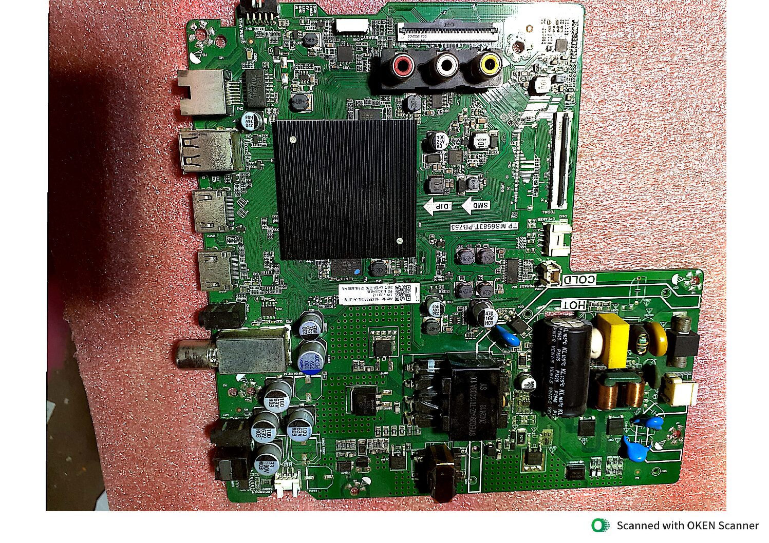 VU   43  inch LED TV Motherboard for Model 43PM