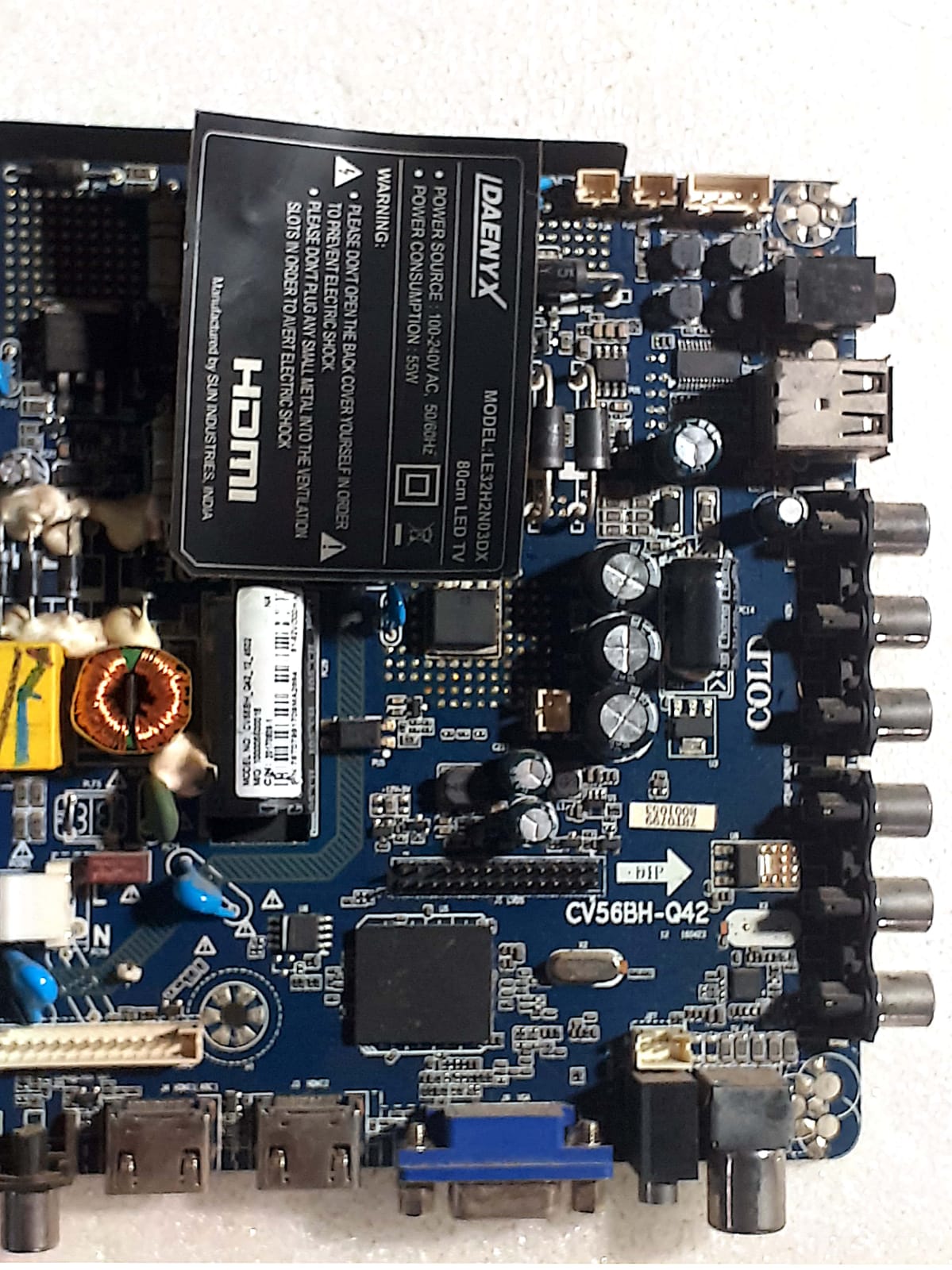 Daenyx 32 inch LED TV Powerboard for Model LE32H2N03DX