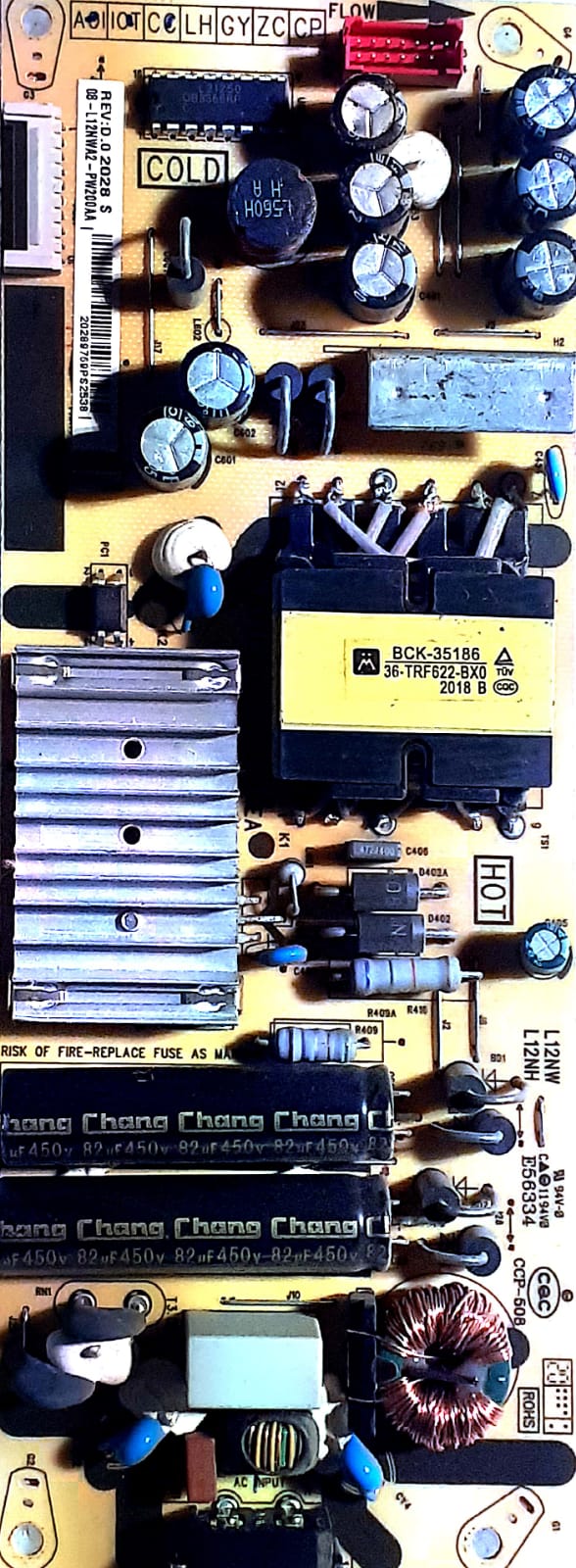 iFFalcon 55 inch LED TV Powerboard for Model 55A31