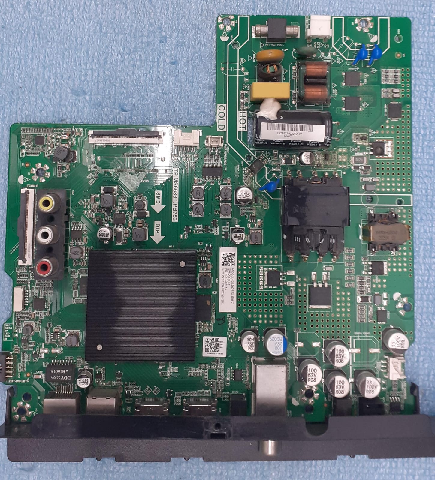 VU 43 inch LED TV Motherboard for Model 43E5609EX