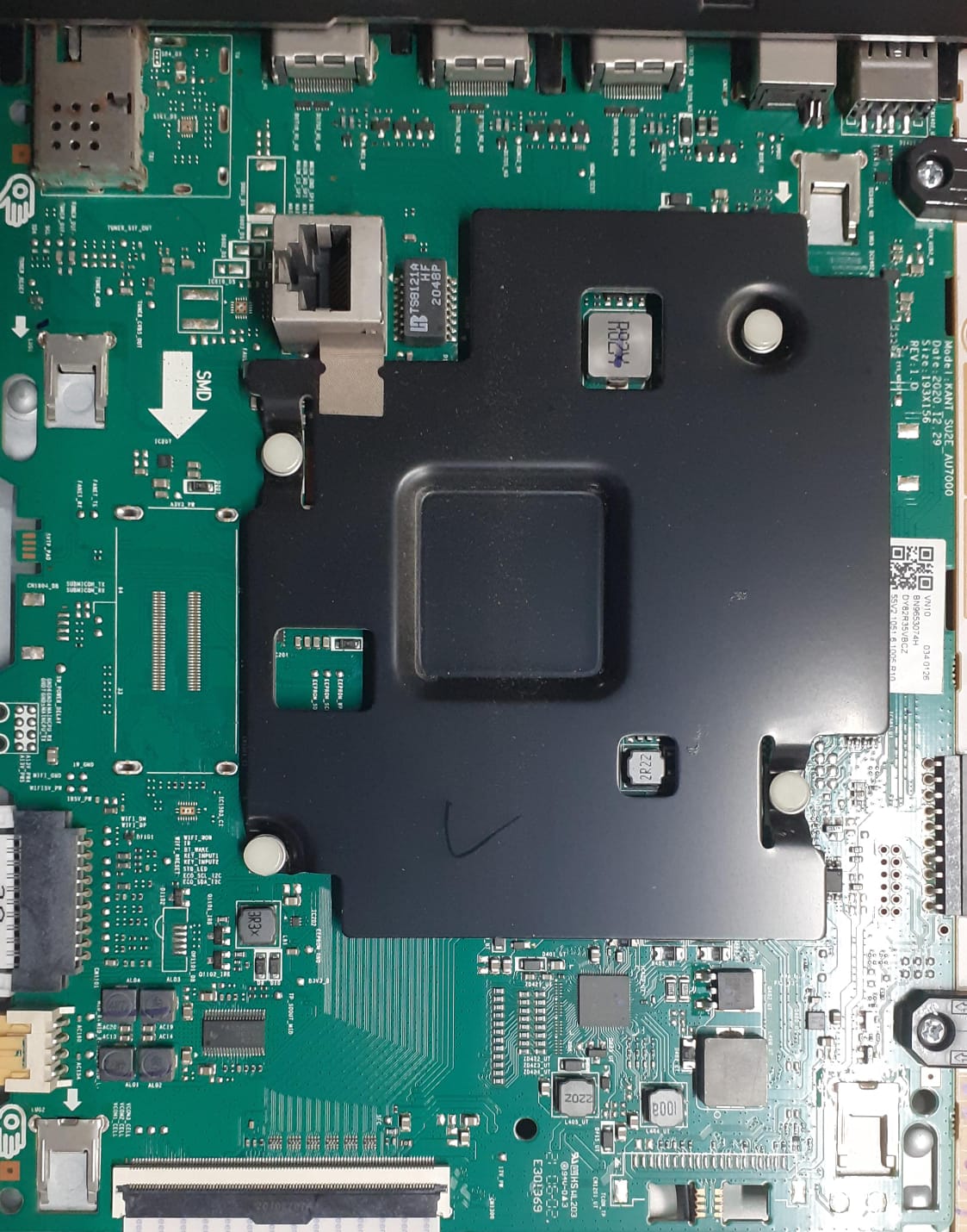 SAMSUNG 55 LED TV Mother Board For Model UA55AUE60AKLXL