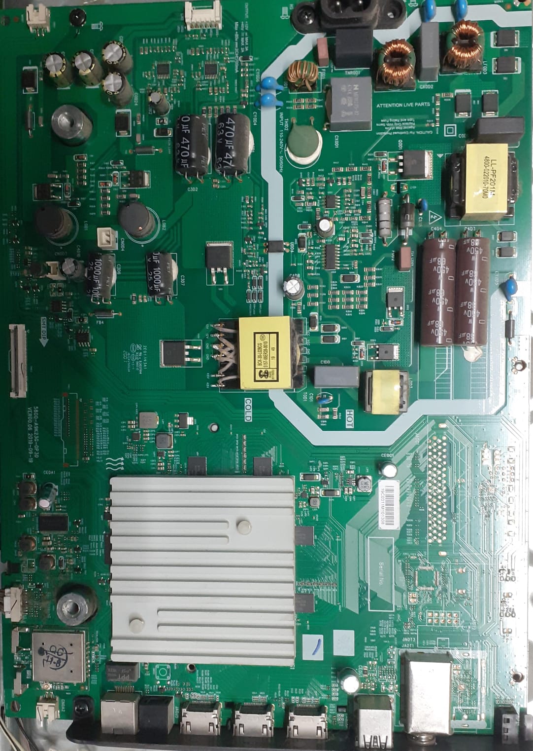 Motorola 50 LED TV Mother Board For Model 50SAUHDM