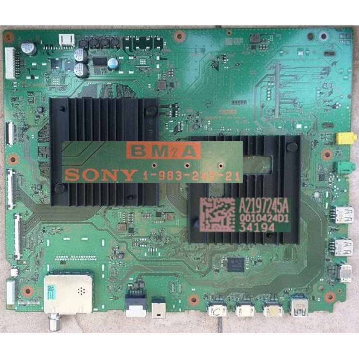 Sony 65 LED TV MOTHERBOARD FOR MODEL KD65X9000F