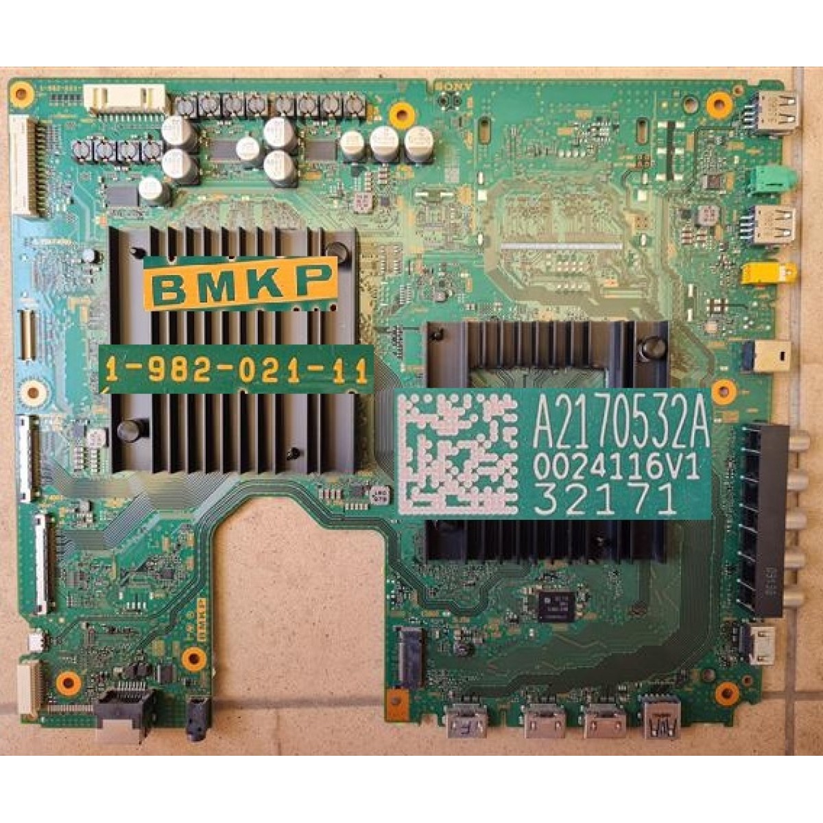 Sony 65 LED TV MOTHERBOARD FOR MODEL KD65X9300E