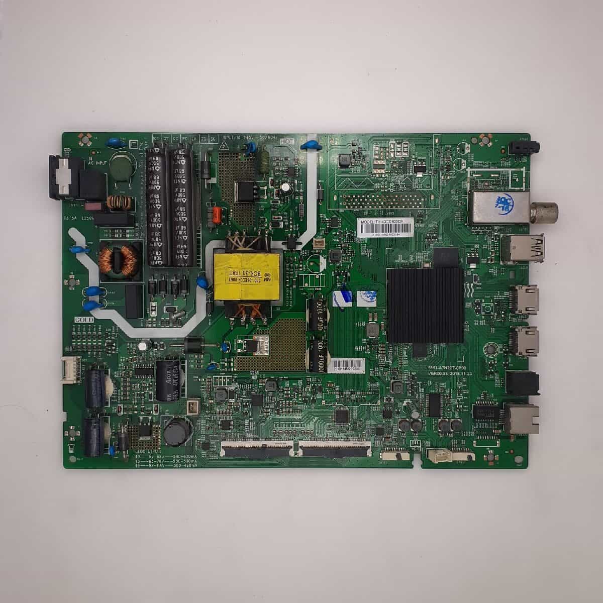 PANASONIC 43 LED Tv Motherboard For Model TH43GS490DX