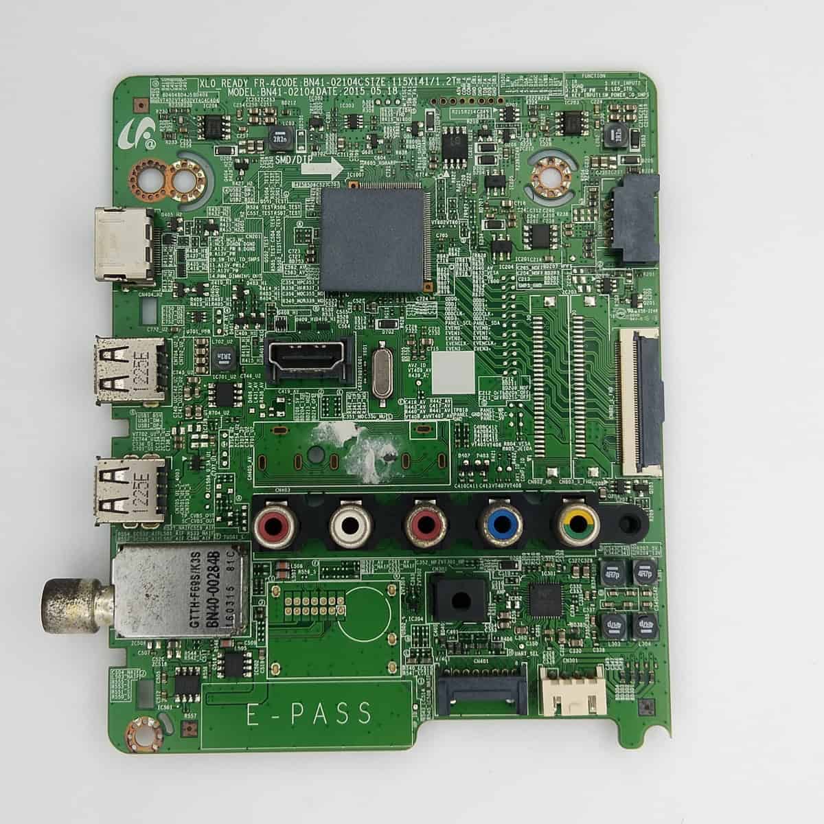 Samsung 43 LED TV Mother Board For Model UA43J5100AR