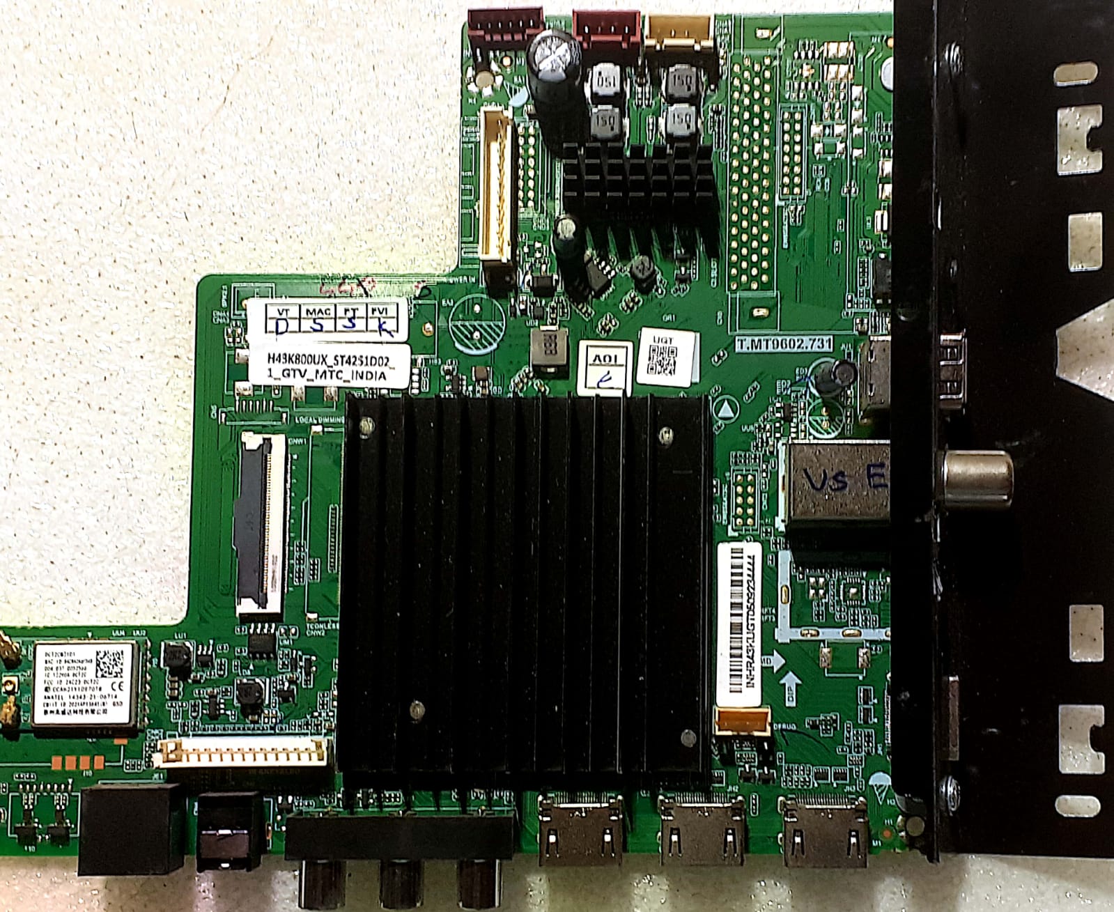 Haier 55 inch LED TV Motherboard for Model 55S8GT