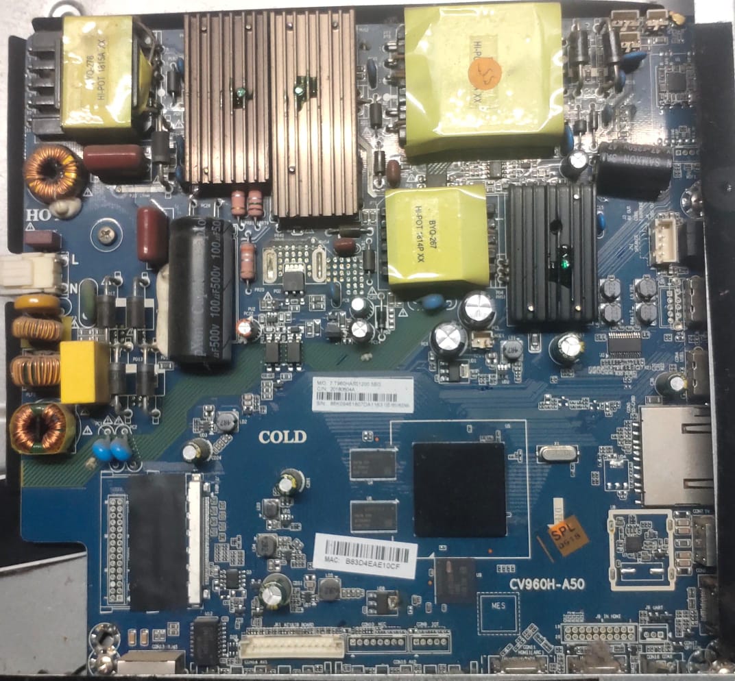 Kodak 55 inch LED TV Motherboard for Model 55UHD4K