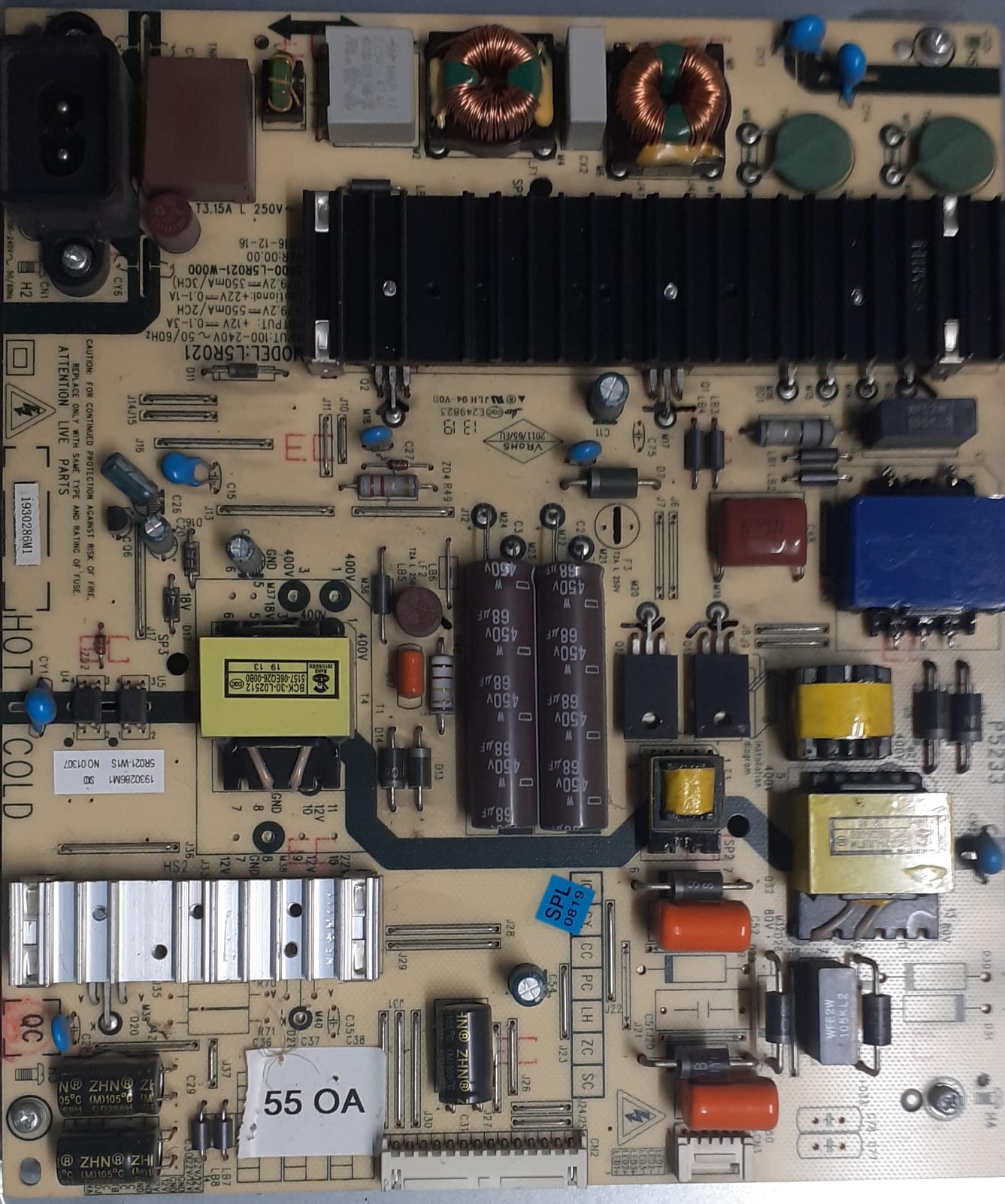 Thomson 55 inch LED TV Powerboard for Model TH55OATH0999